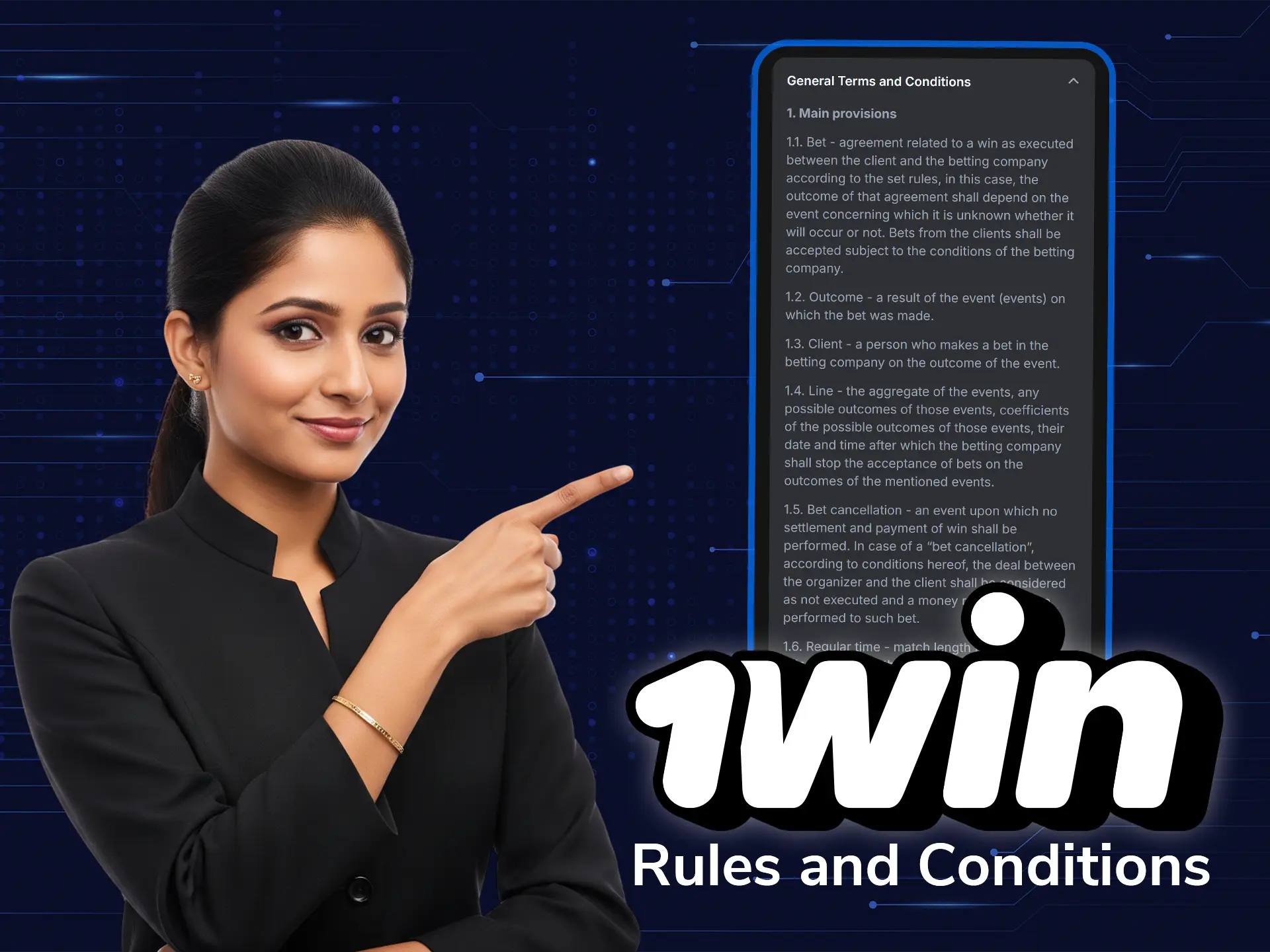 1win terms and conditions