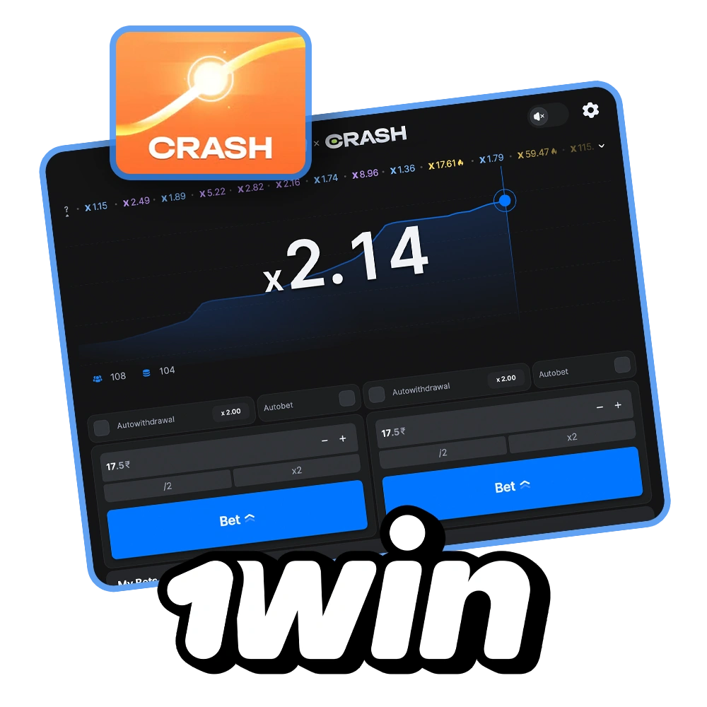 Discover the Crash game at 1win and try your luck.